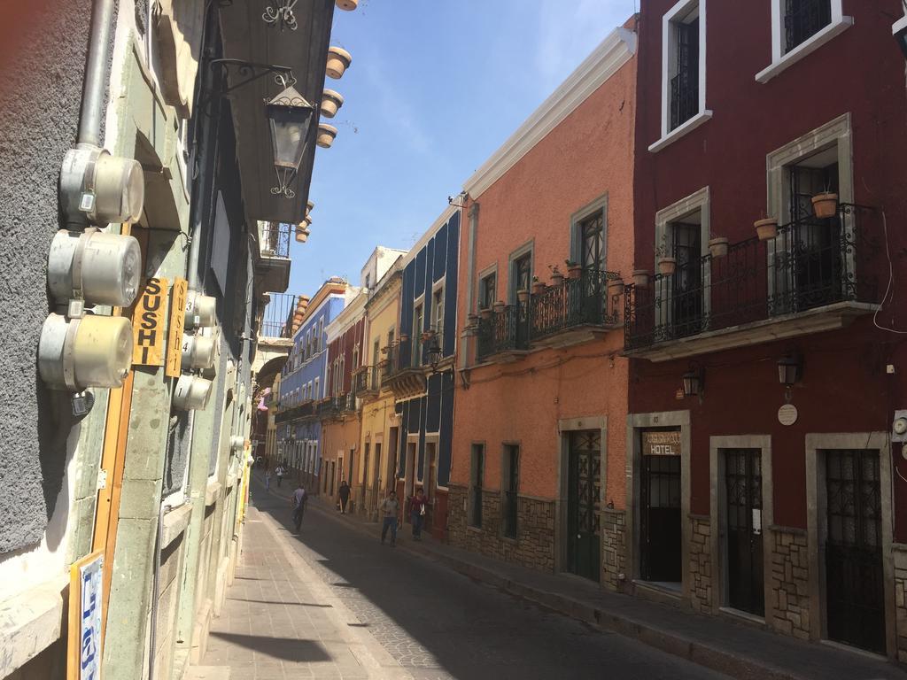 Hotel Casa San Roque Guanajuato Bagian luar foto